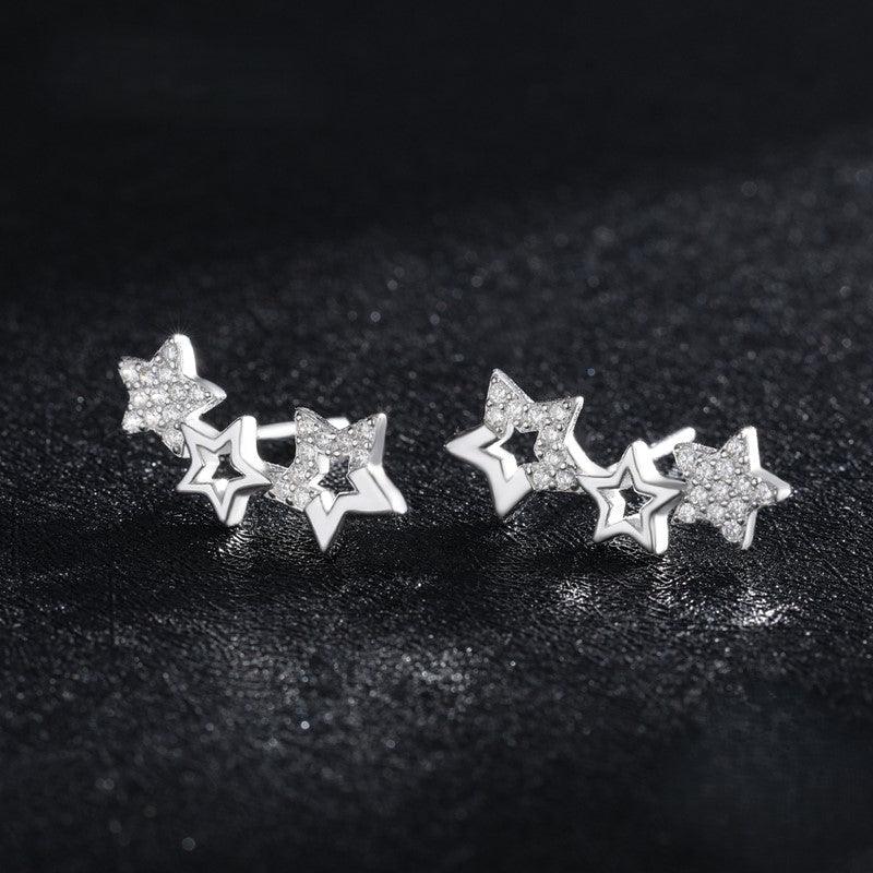 Star Cluster Earrings - Diamoray