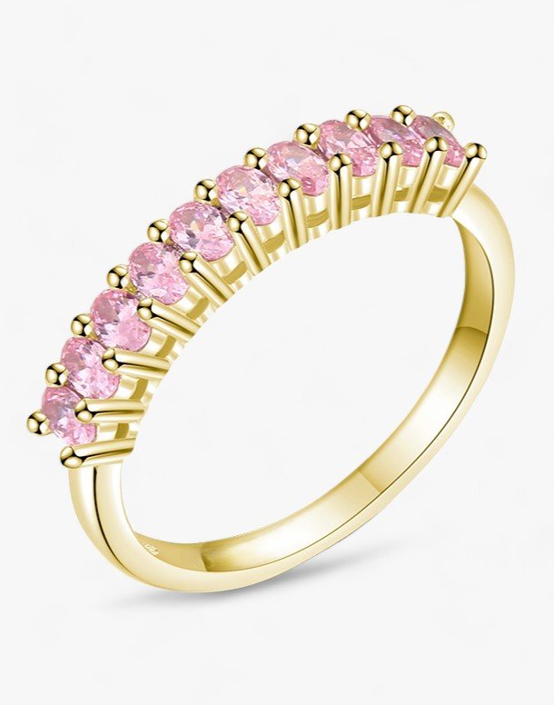 Strawberry Quartz Ring - Diamoray