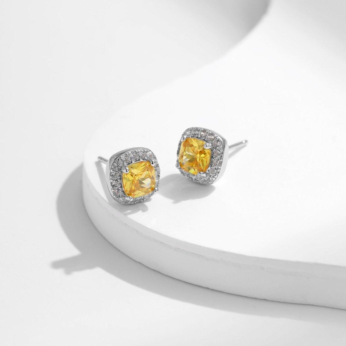 Sunshine Sparkle Earrings - Diamoray