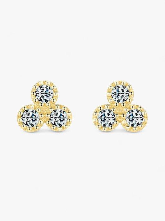 Trinity Grace Earrings - Diamoray