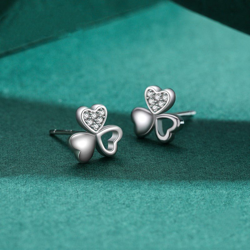 Trinity of Love Earrings - Diamoray