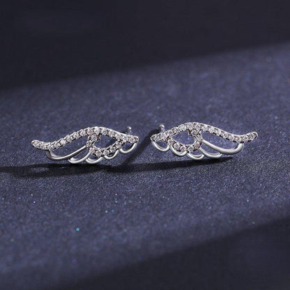 Winged Wonder Earrings - Diamoray