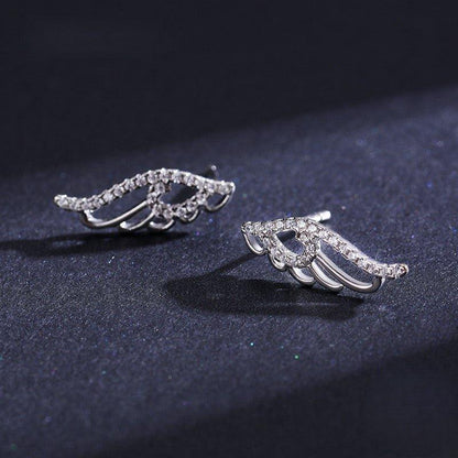 Winged Wonder Earrings - Diamoray